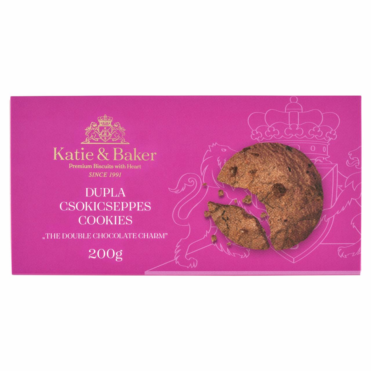 Képek - Katie & Baker Dupla csokicseppes cookies 200 g