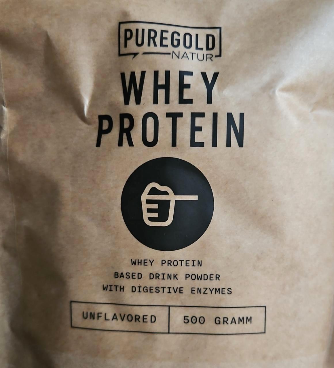 Képek - Whey Protein unflavored Puregold Nature