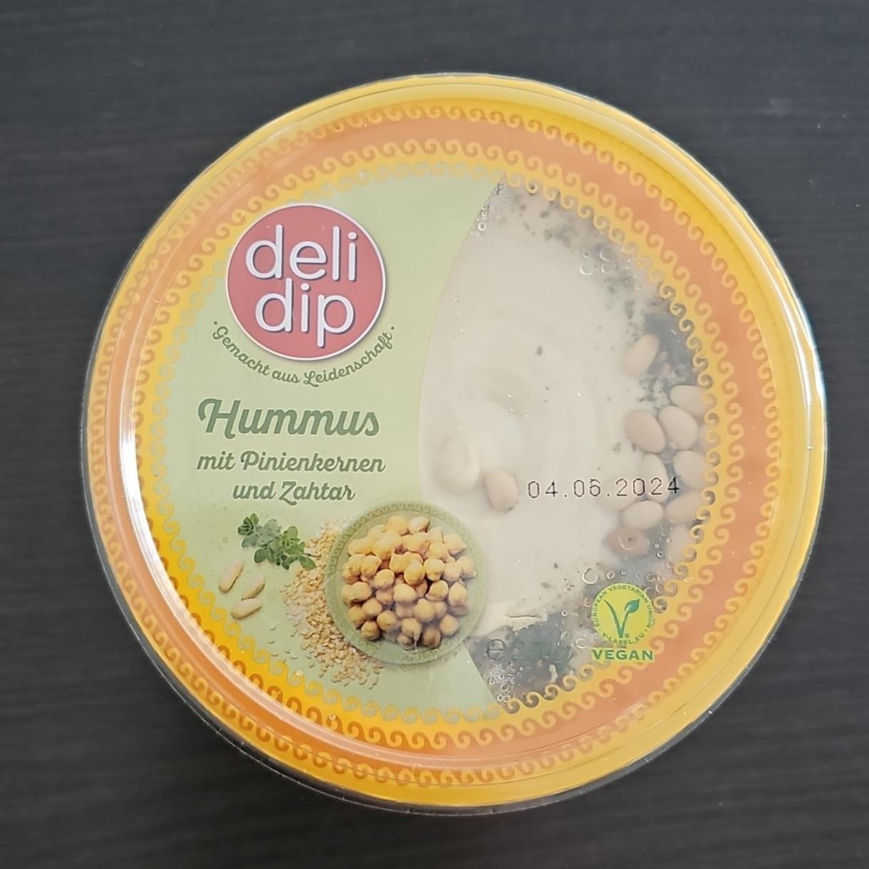 Képek - Hummus mit Pinienkernen und Zahtar Deli dip