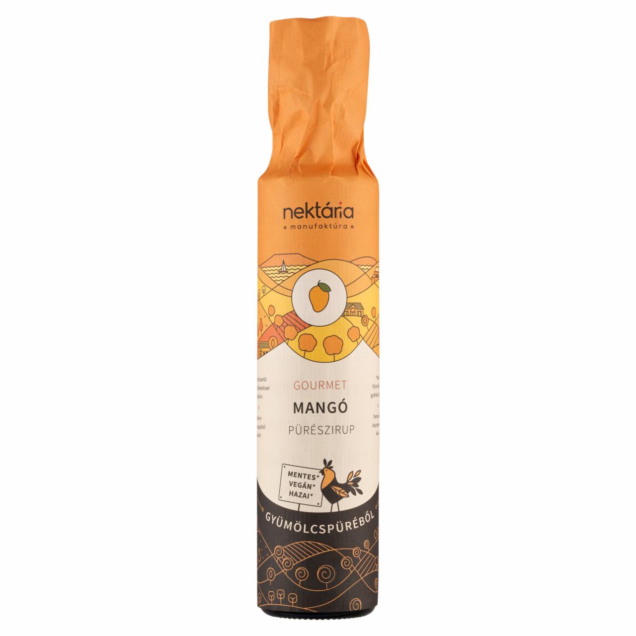 Képek - Nektária Gourmet mangó pürészirup 500 ml