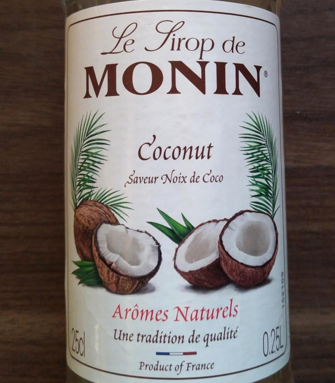 Képek - Coconut Le sirop de Monin