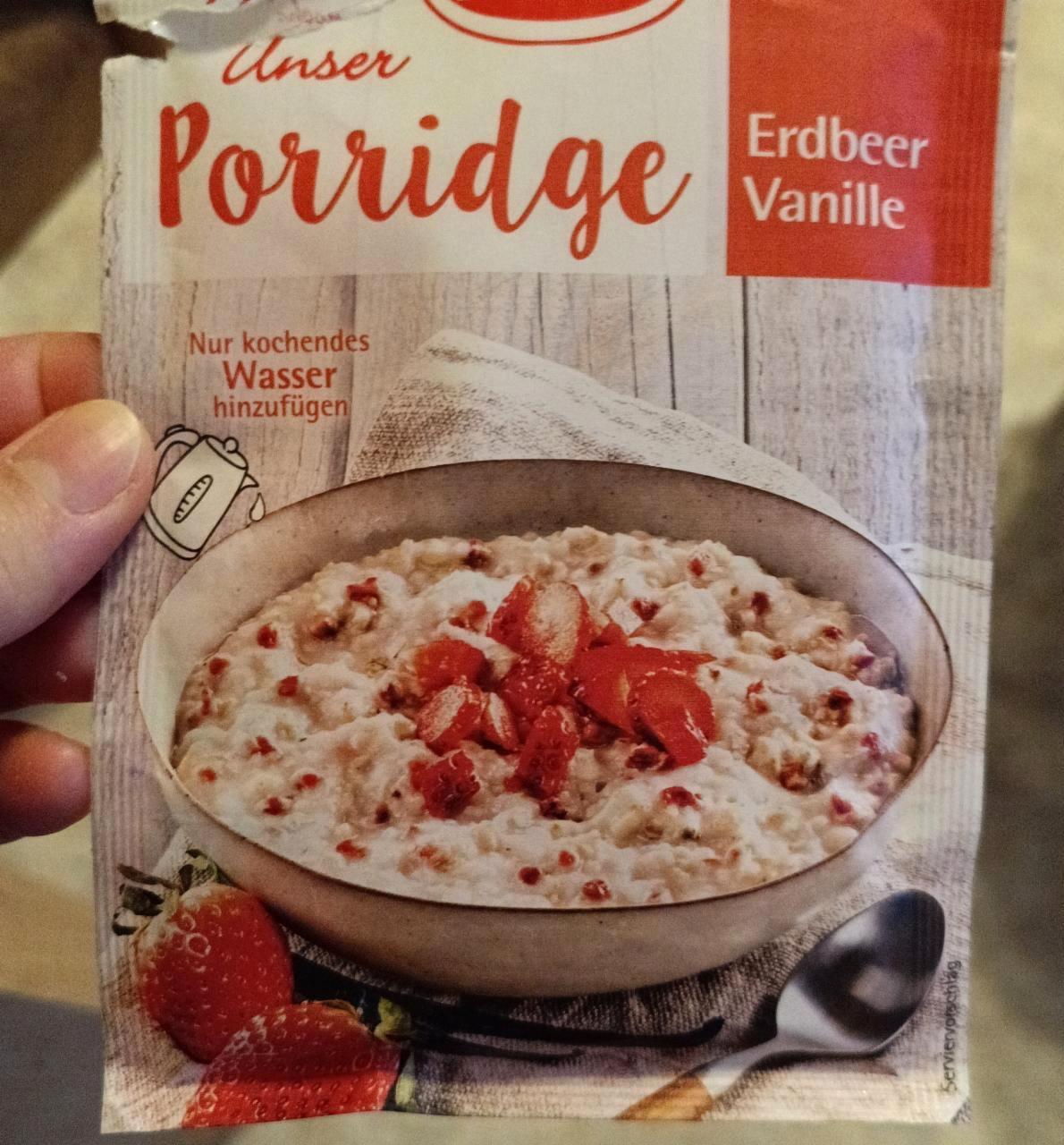 Képek - Unser Porridge Erdbeer Vanille RUF