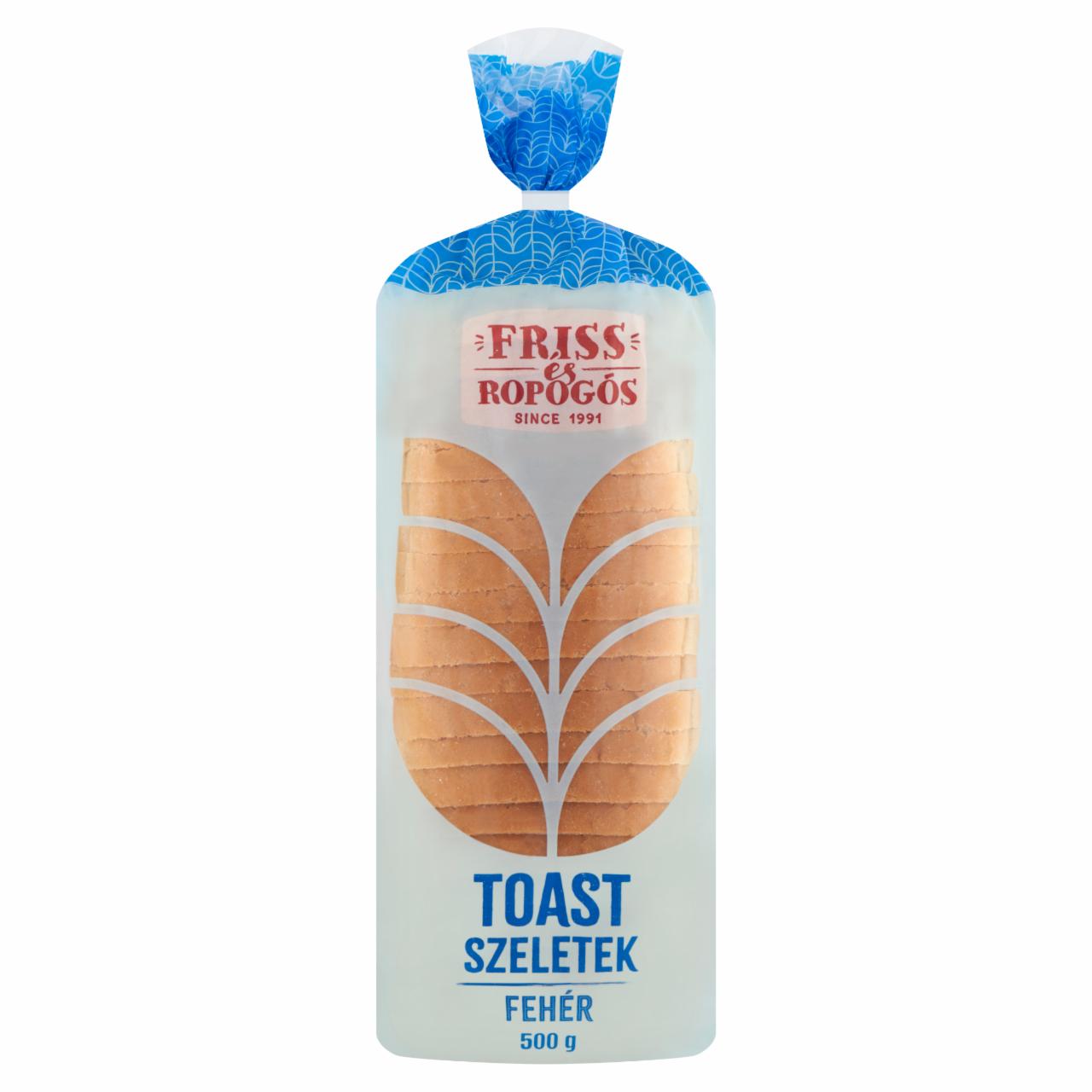 Képek - Fehér toast szeletek 500 g