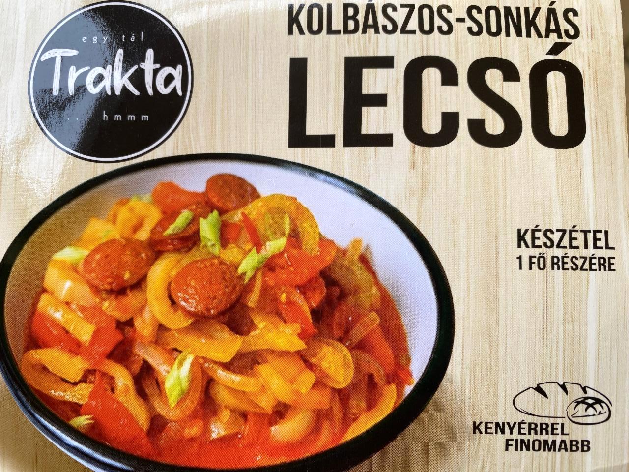 Képek - Kolbászos-sonkás lecsó Trakta