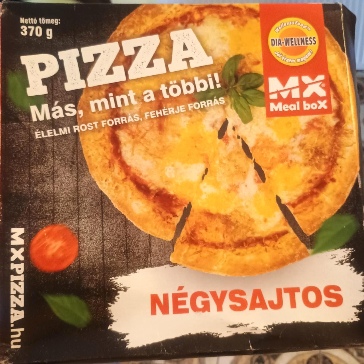 Képek - Pizza négysajtos Dia-Wellness