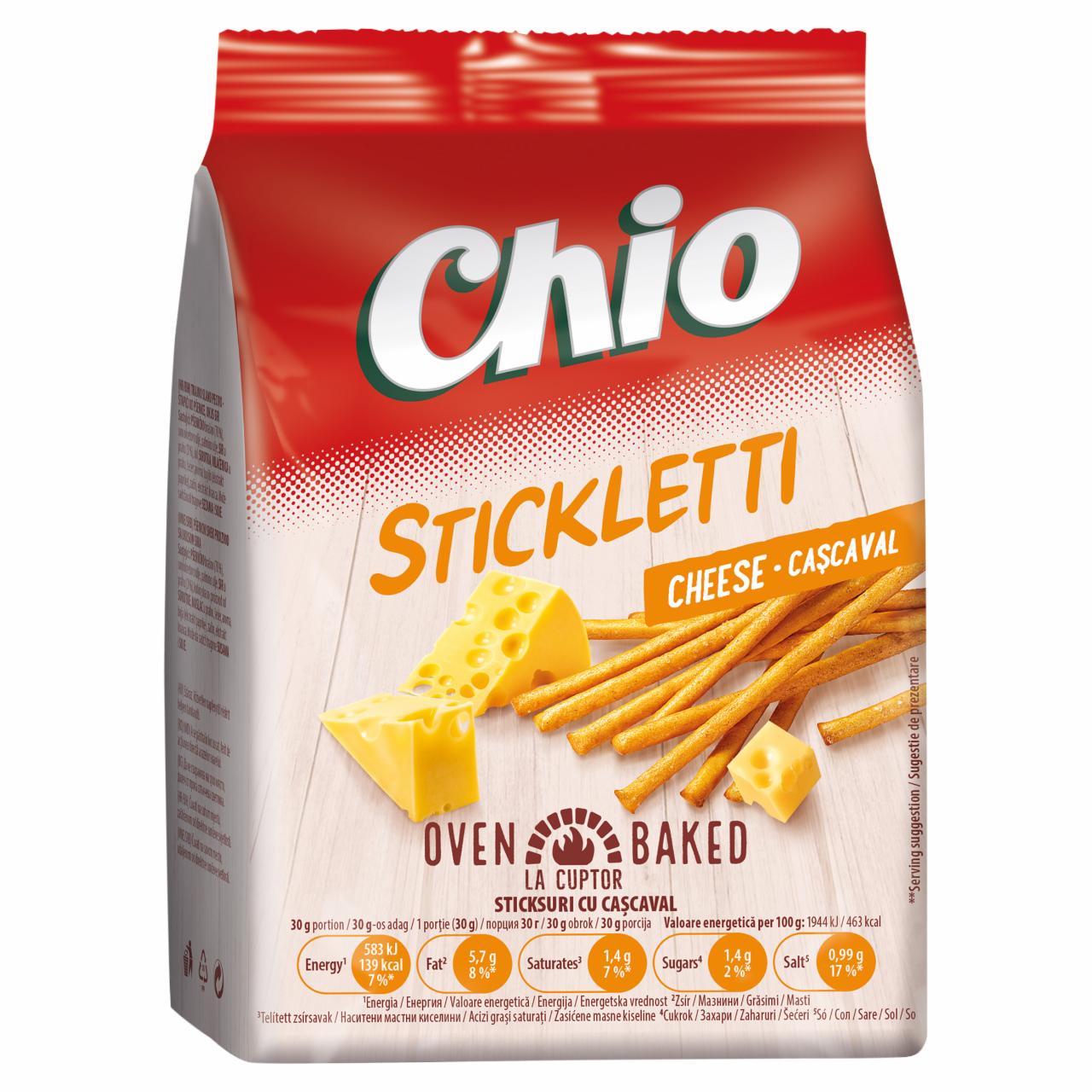 Képek - Chio Stickletti sajtos pálcika 160 g