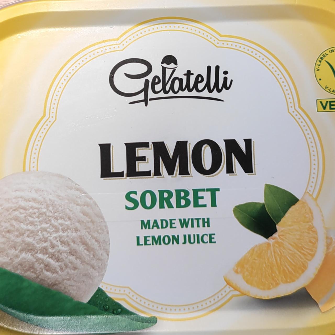 Képek - Gelatelli sorbet lemon