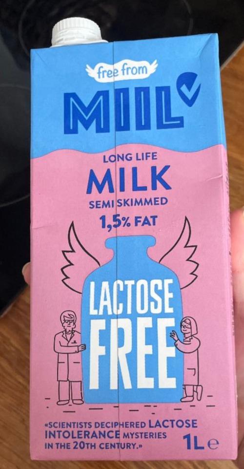 Képek - Long life milk semi skimmed 1,5% fat lactose free Miil