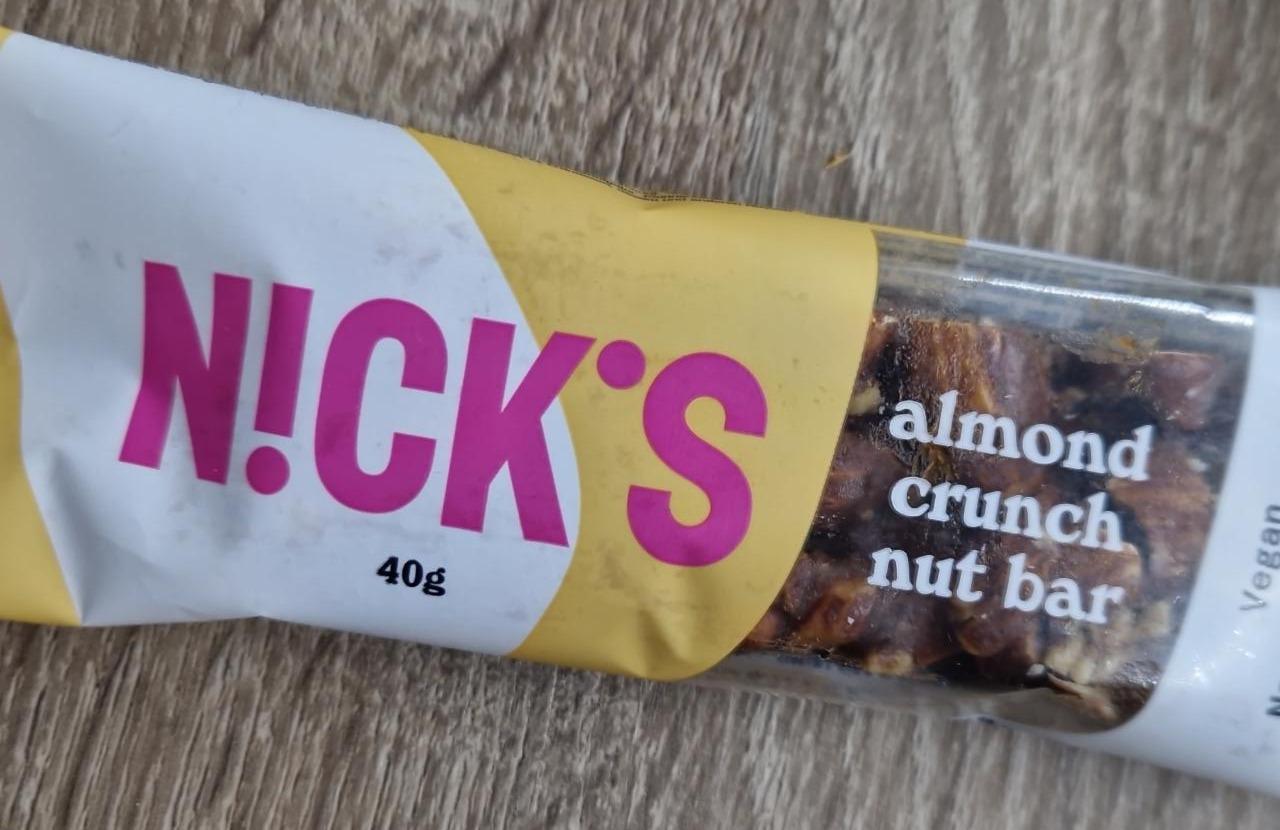 Képek - Almond crunch nut bar N!ck's