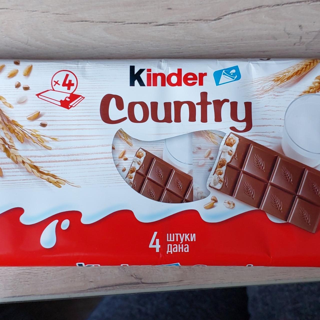 Képek - Kinder country csoki