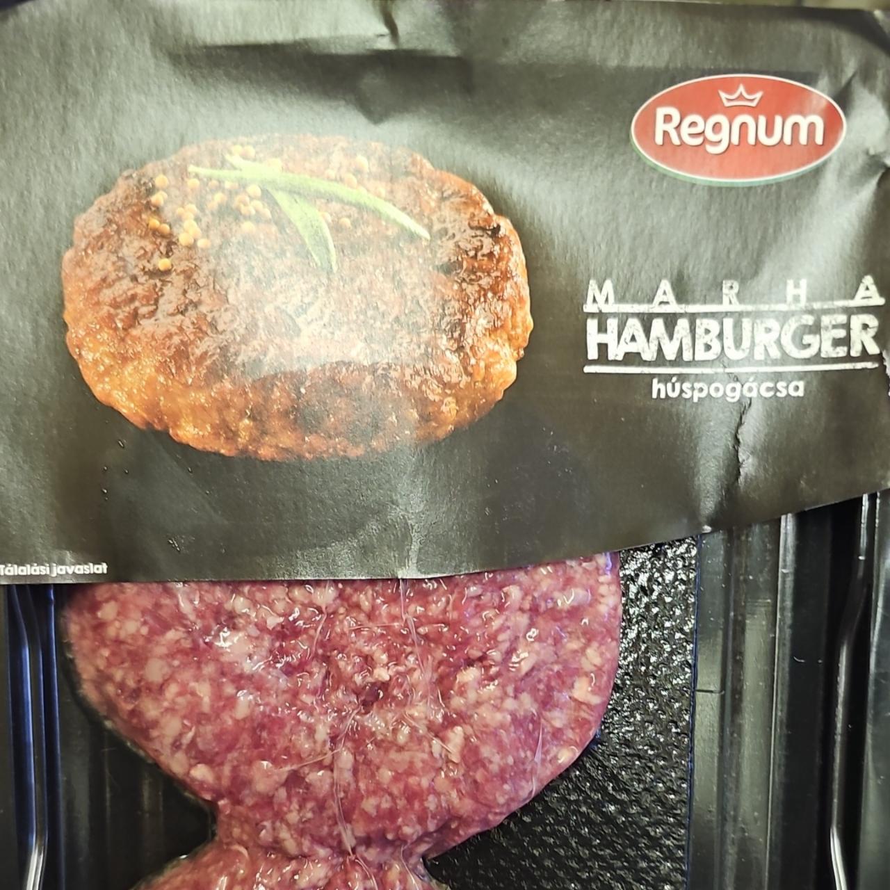 Képek - Marha Hamburger húspogácsa Regnum