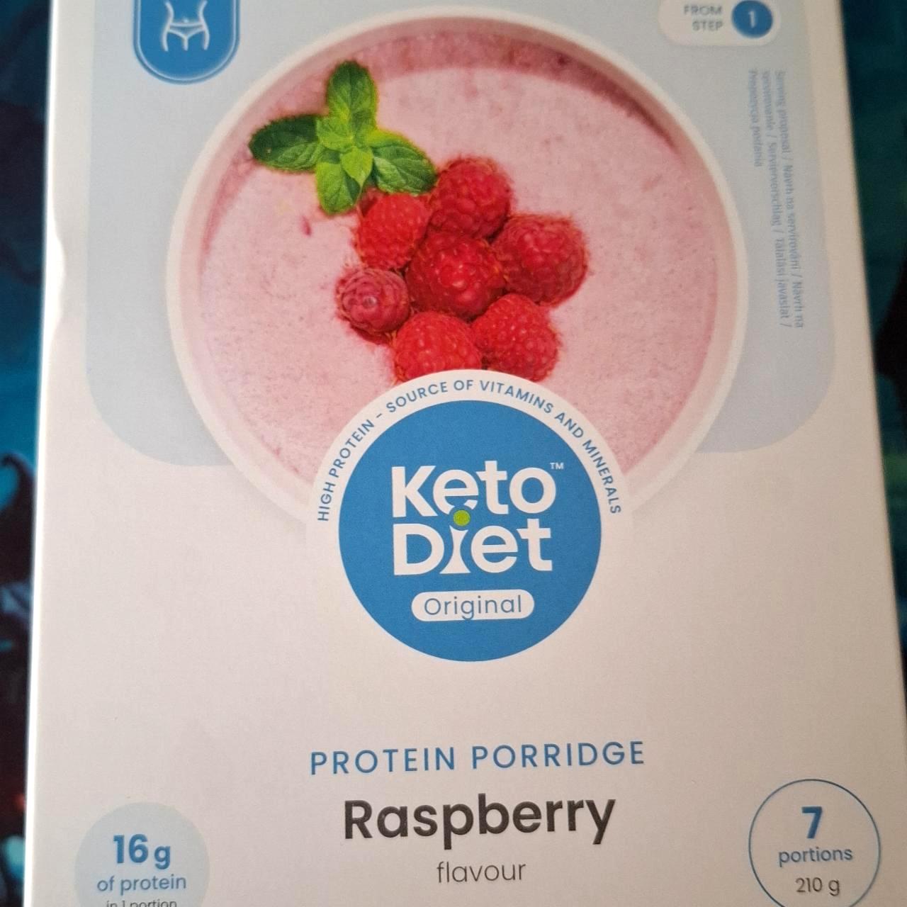 Képek - Protein porridge Raspberry KetoDiet