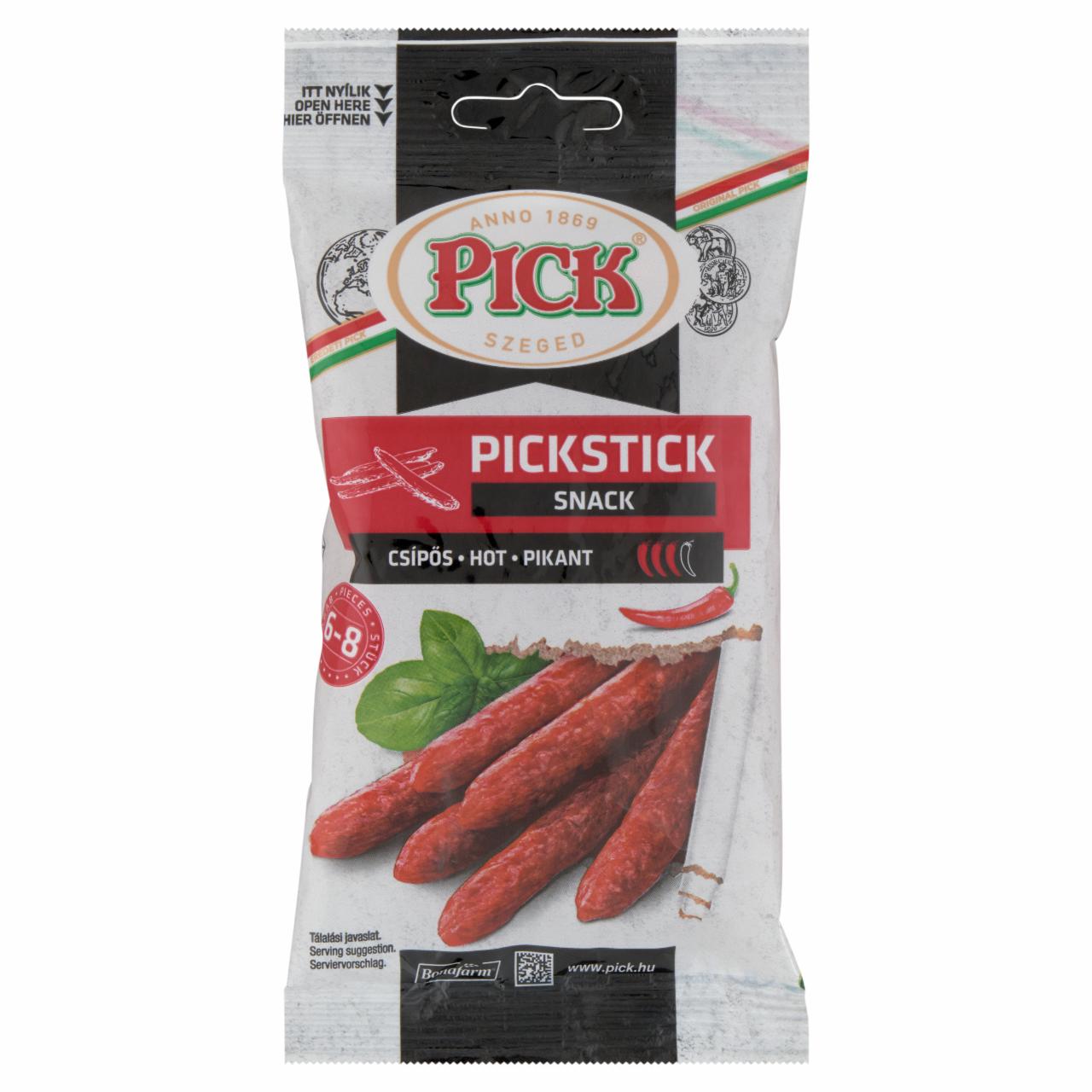 Képek - PICK Pickstick Snack csípős 60 g