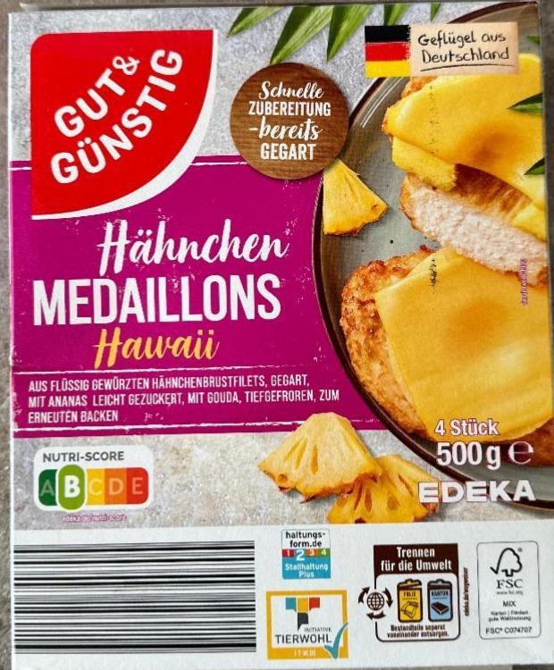 Képek - Hähnchen-Medaillons Hawaii Gut&Günstig