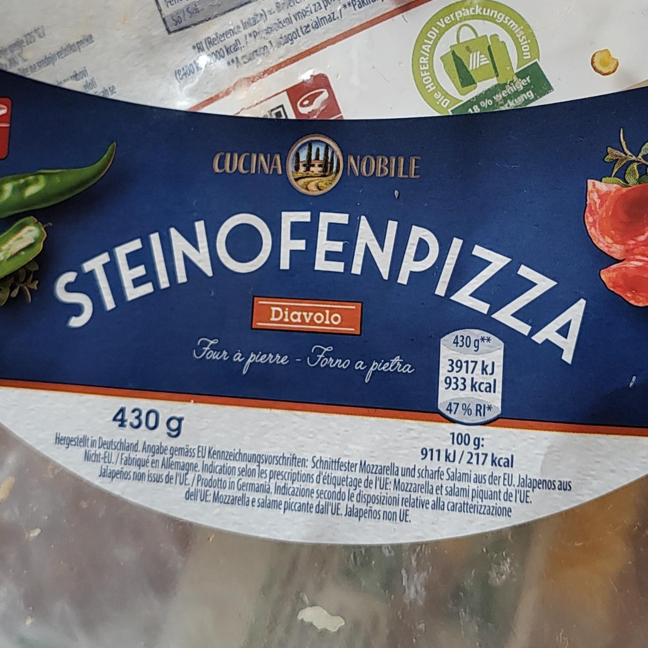 Képek - Steinofen pizza Diavolo Cucina Nobile