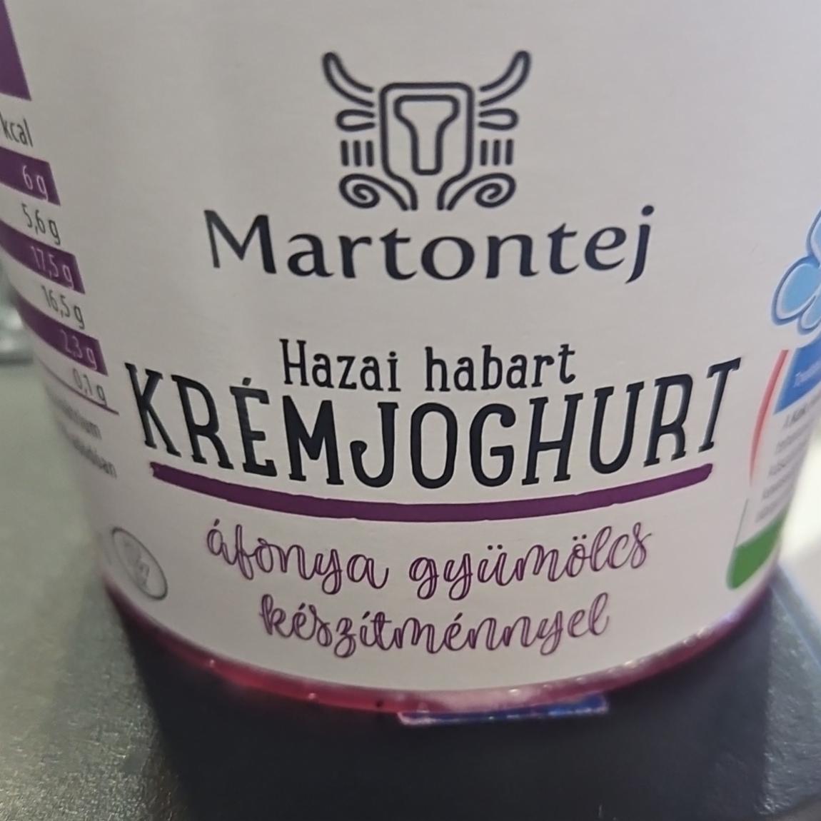 Képek - HABART JOGHURT áfonyás Martontej