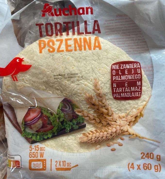 Képek - Nívó tortilla lapok búzalisztből a csomagolás 4 db tortilla lapot tartalmaz Auchan