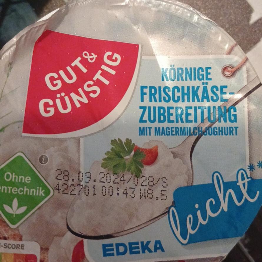 Képek - Körnige frischkäse-zubereitung mit magermilchjoghurt light Gut & Gunsting