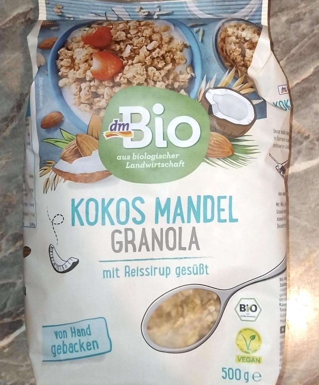 Képek - Kokos mandel granola dmBio