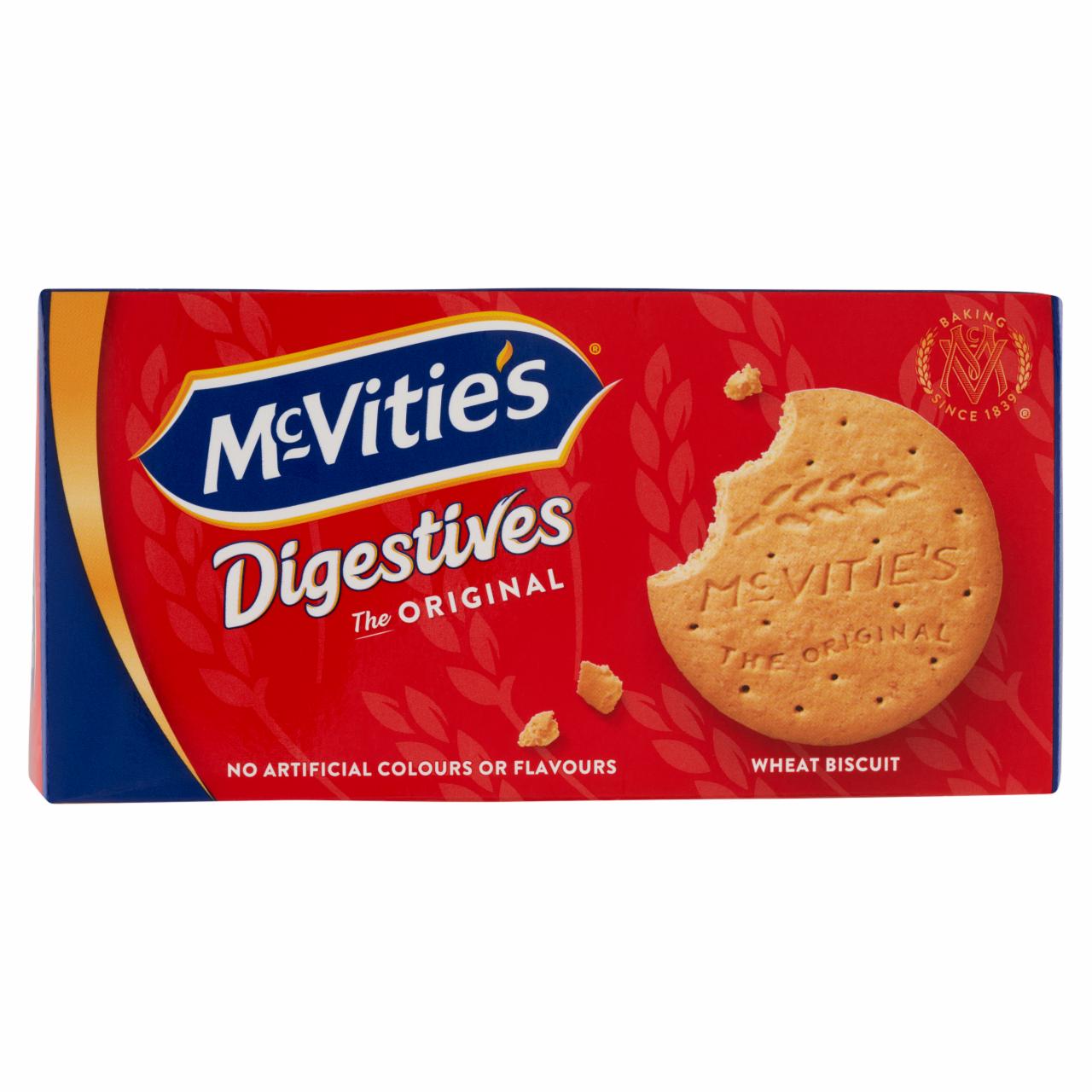 Képek - McVitie's Digestive Original teljes kiőrlésű gabonával készült keksz 250 g