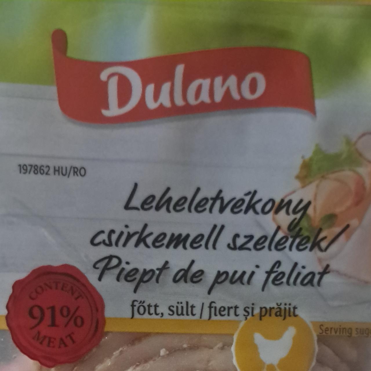 Képek - Leheletvékony csirkemell szeletek Dulano