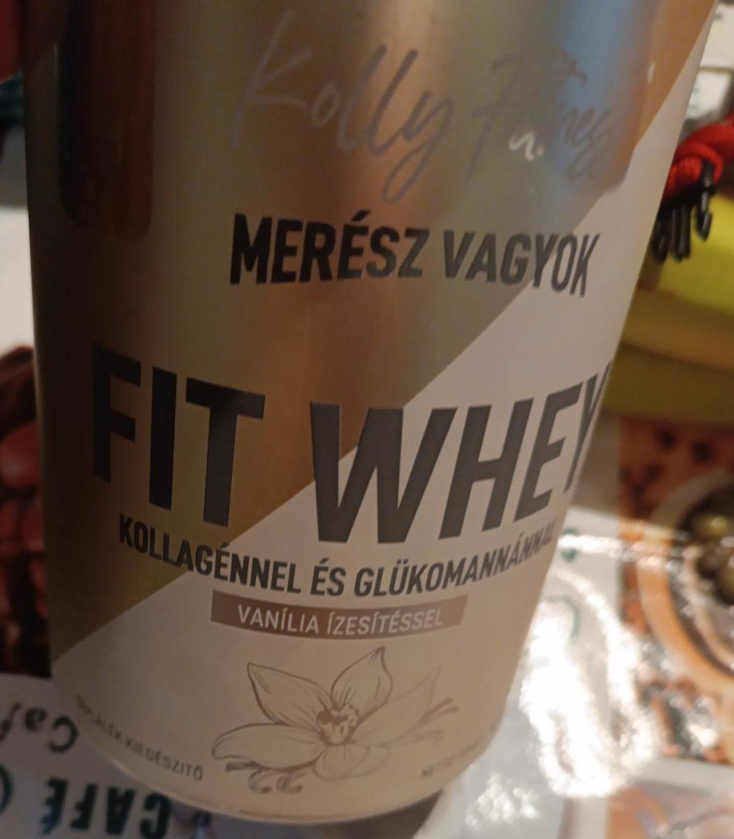 Képek - Kolly fitness Fit whey vanília ízesítéssel