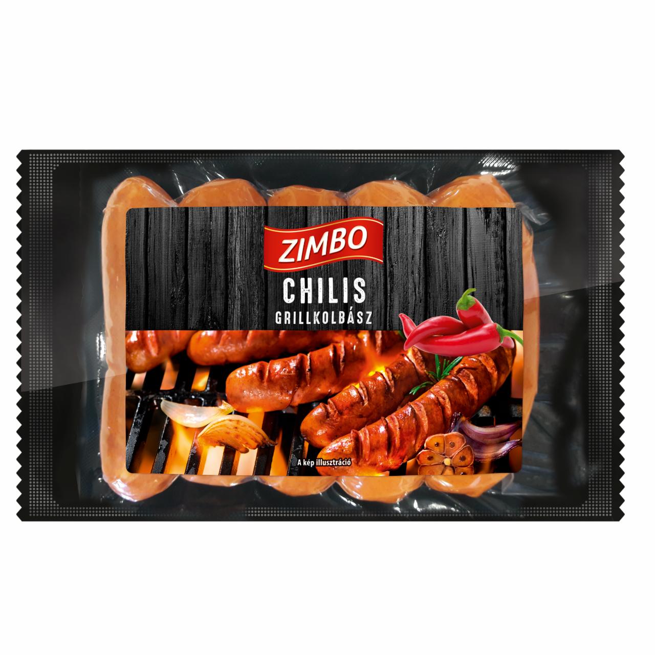 Képek - Zimbo chilis sertés grillkolbász 300 g