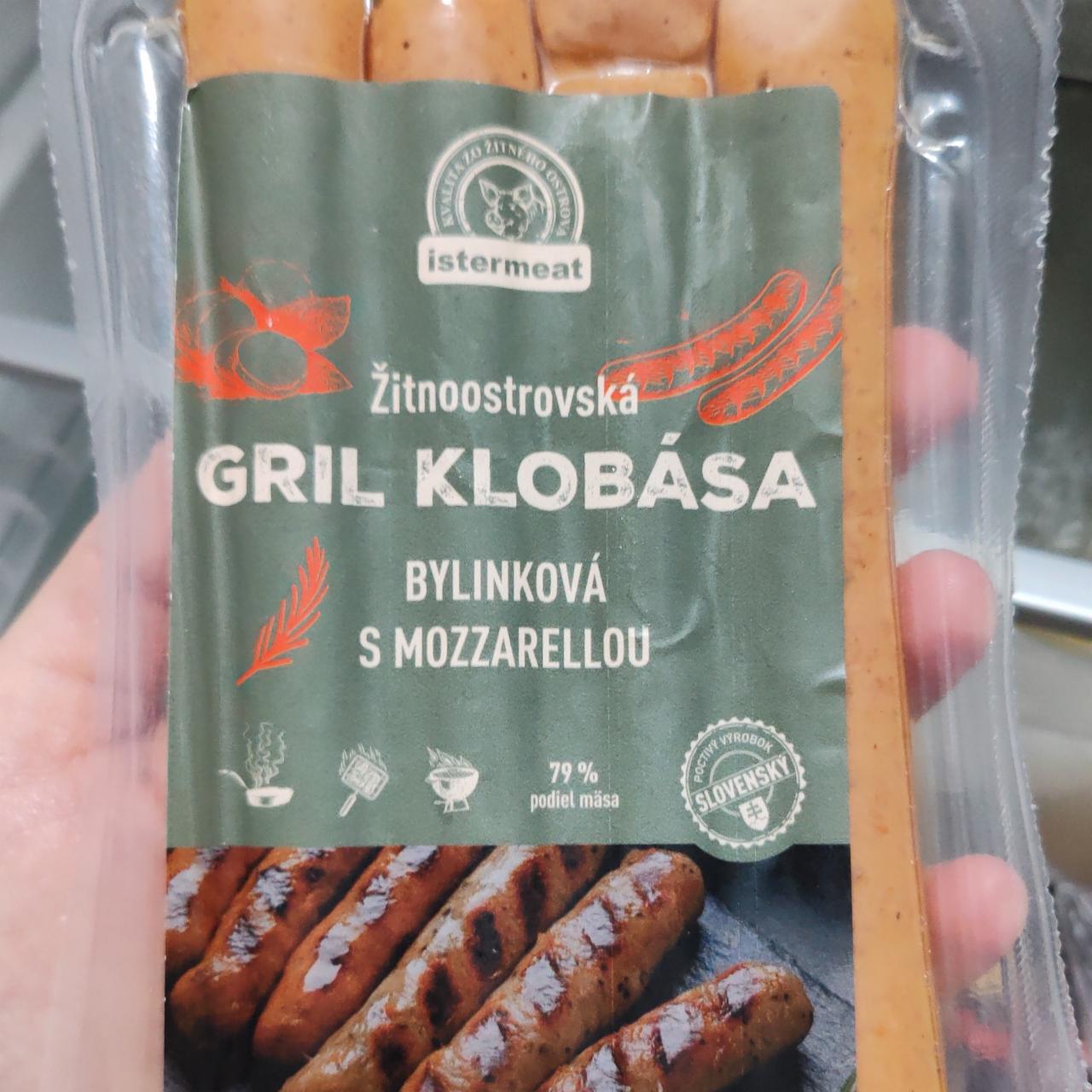 Képek - Žitnoostrovská Gril Klobása bylinková s Mozzarellou Istermeat