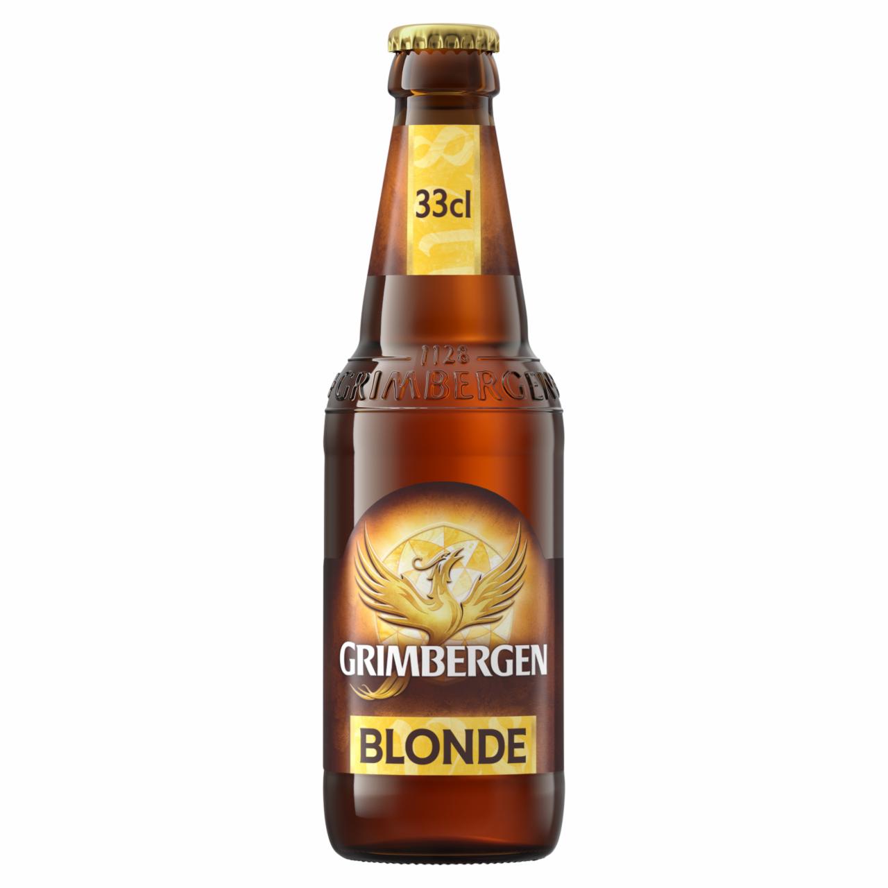 Képek - Grimbergen Blonde belga apátsági világos sör 6,7% 0,33 l