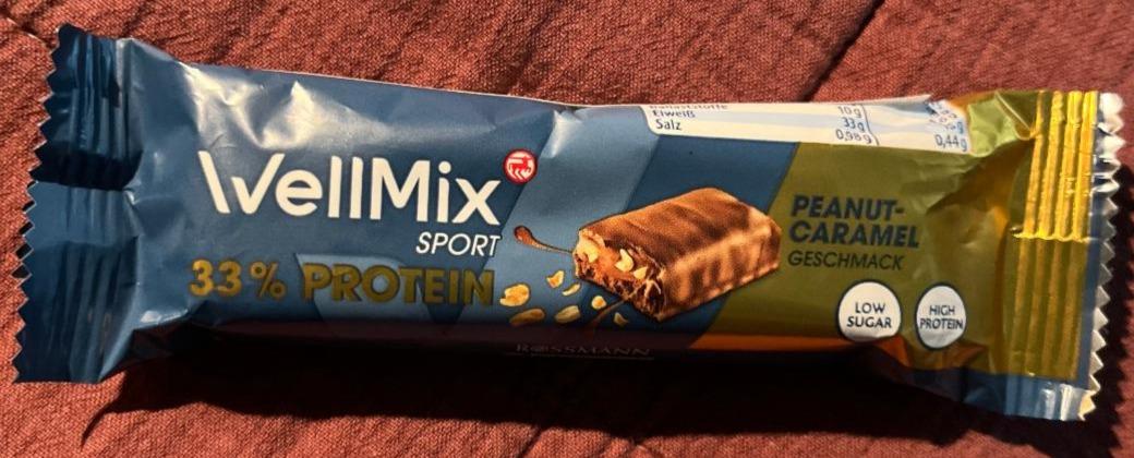 Képek - 33 % protein Peanut-Caramel geschmack WellMix