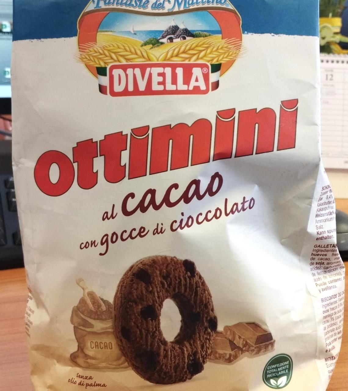 Képek - Ottimini al cacao con gocce di cioccolato Divella