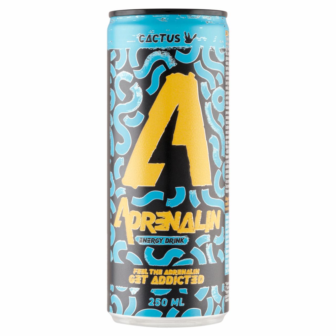 Képek - Adrenalin kaktusz-guavaízű szénsavas energiaital 250 ml