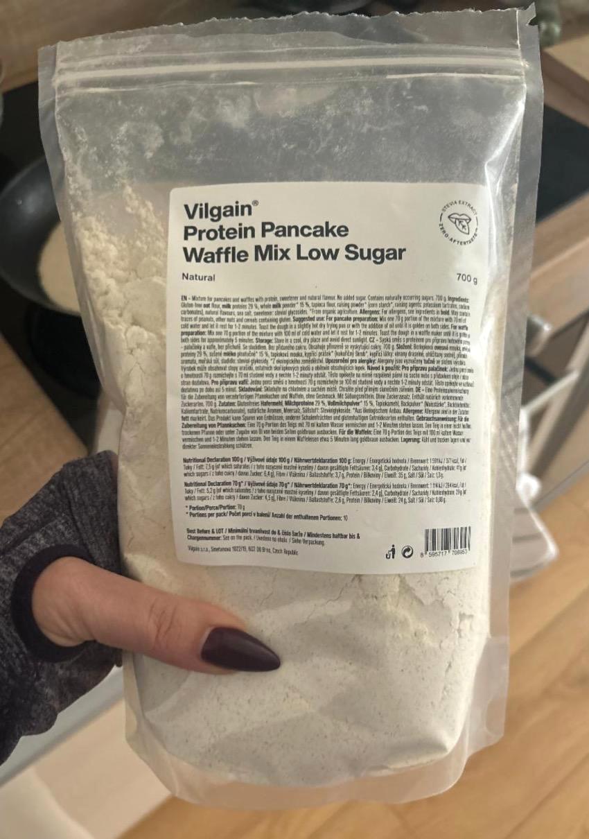 Képek - Protein pancake waffle mix low sugar Natural Vilgain