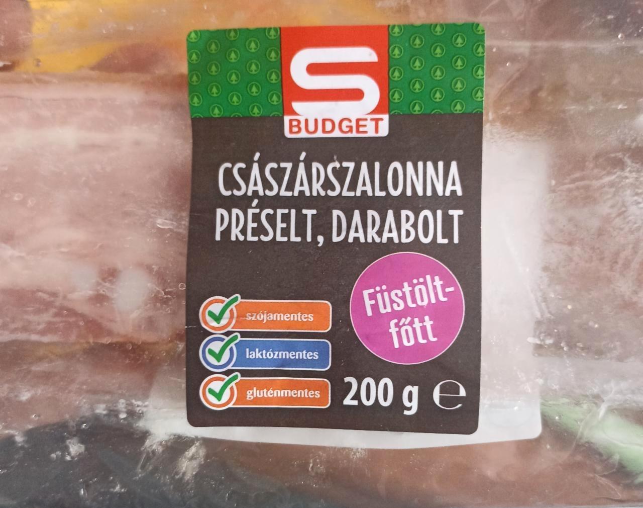 Képek - Császárszalonna préselt, darabolt S Budget