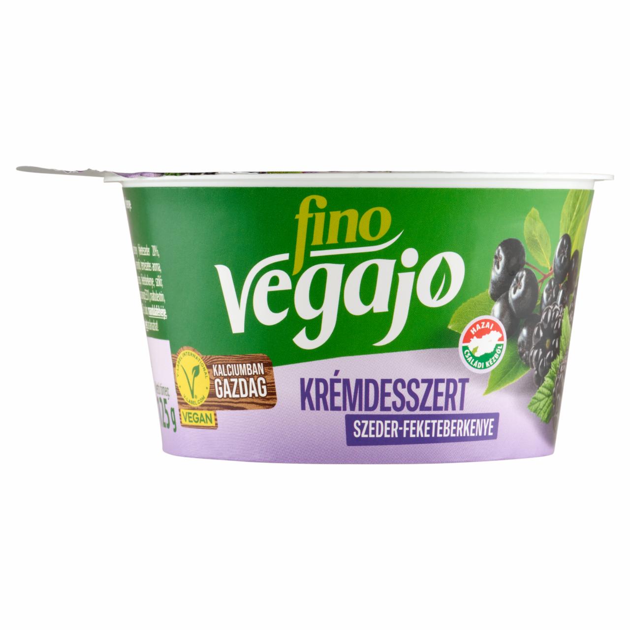 Képek - Fino VegaJó szeder-feketeberkenye krémdesszert 125 g