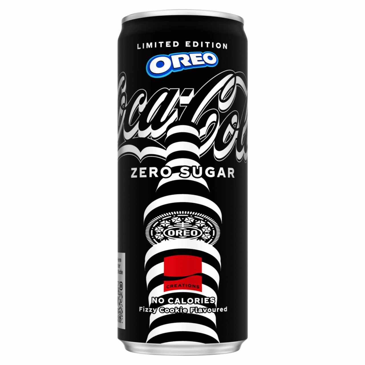 Képek - Coca-Cola Oreo colaízű energiamentes szénsavas üdítőital keksz ízesítéssel, édesítőszerekkel 250 ml