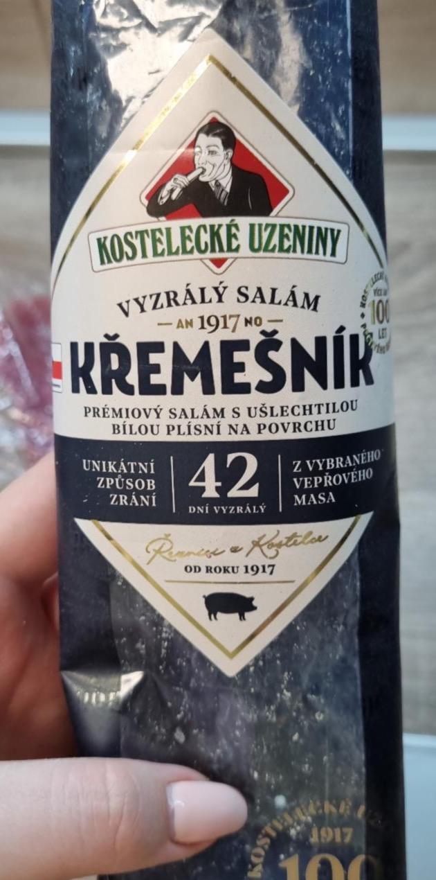 Képek - Száraz szalámi Křemešník Kostelecké uzeniny