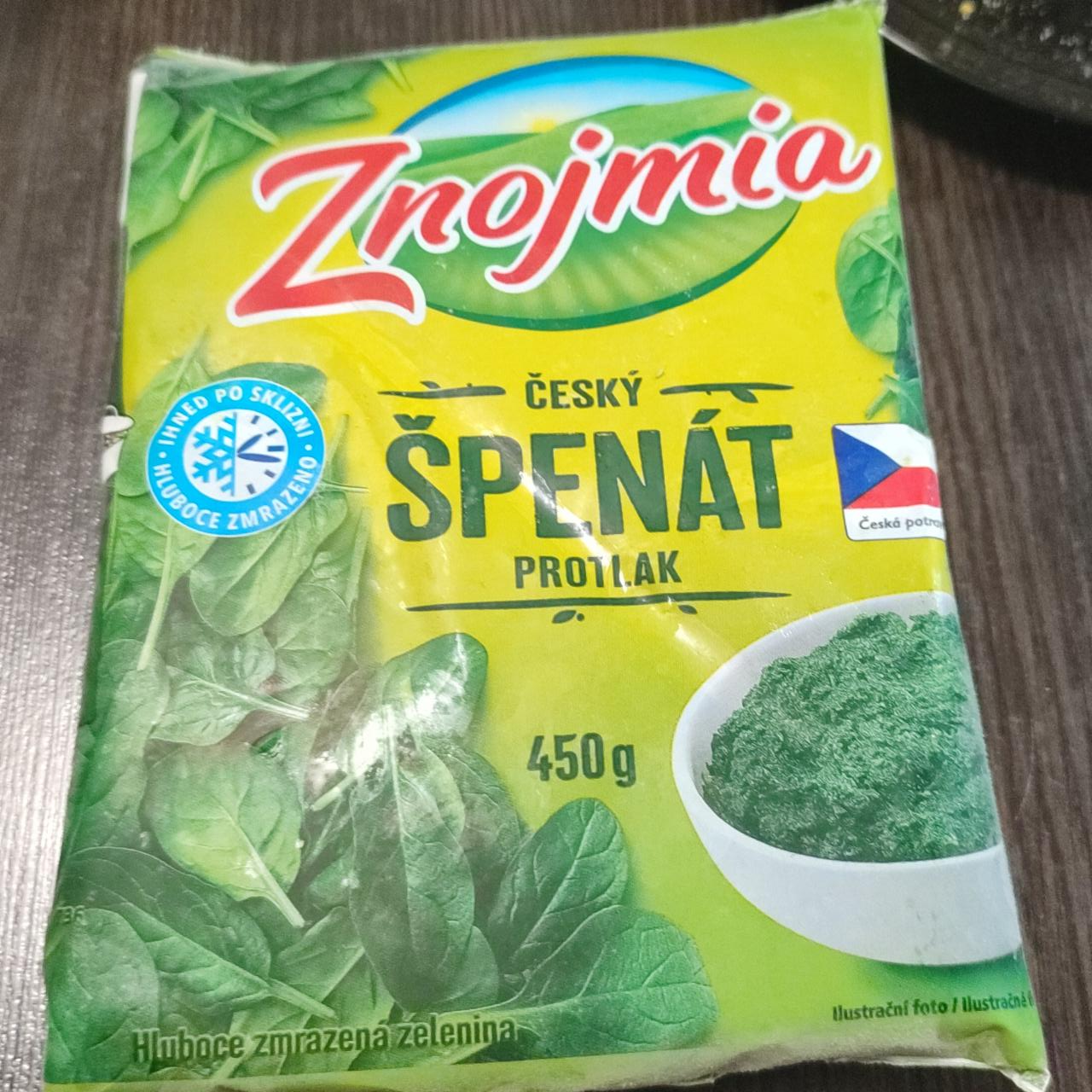 Képek - Fagyasztott spenót Znojmia