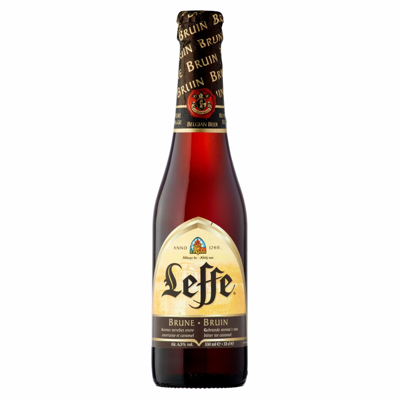 Képek - Leffe Brune eredeti belga apátsági barna sörkülönlegesség 6,5% 0,33 l