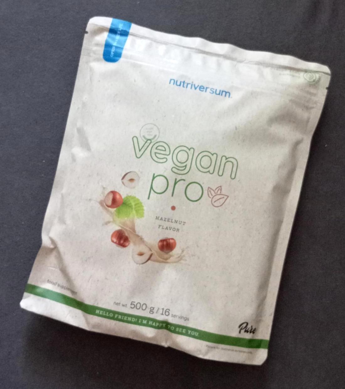 Képek - Vegan Pro Hazelnut Flavor Nutriversum