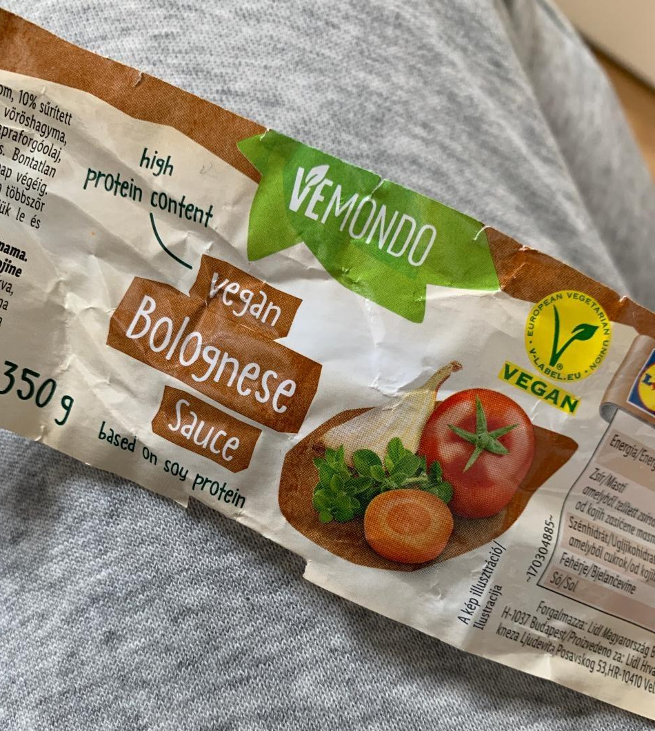 Képek - Vegan bolognese sauce Vemondo