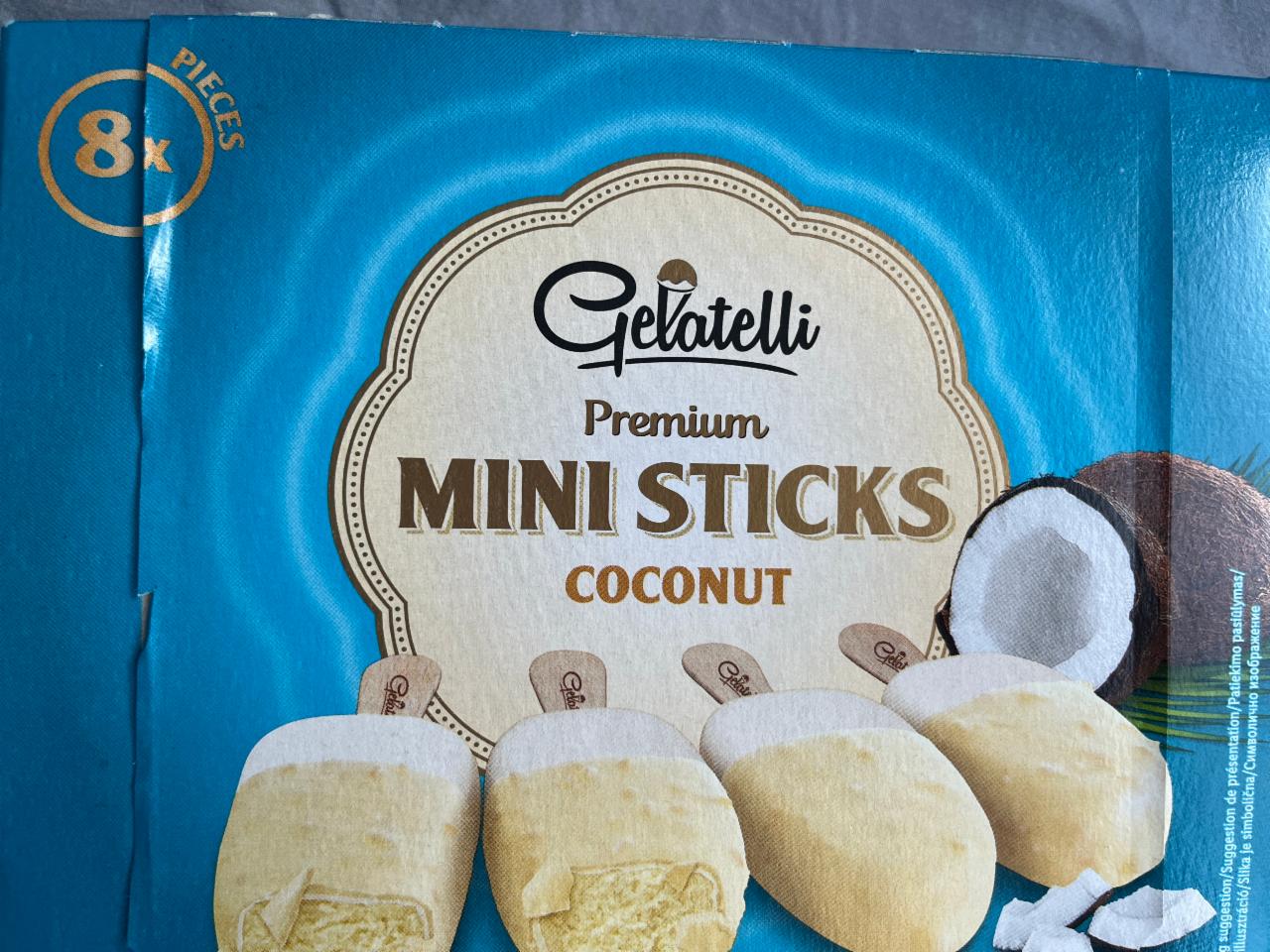 Képek - Mini sticks coconut Gelatelli