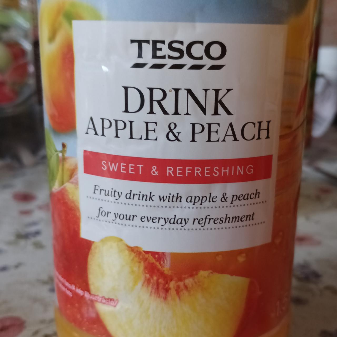 Képek - Drink apple & peach Tesco