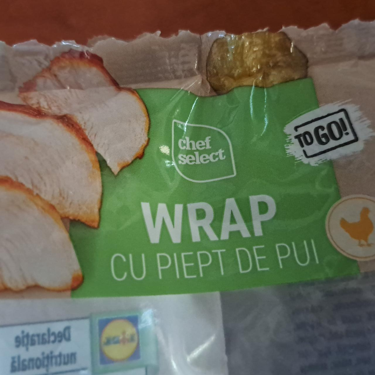 Képek - csirkés wrap Chef Select