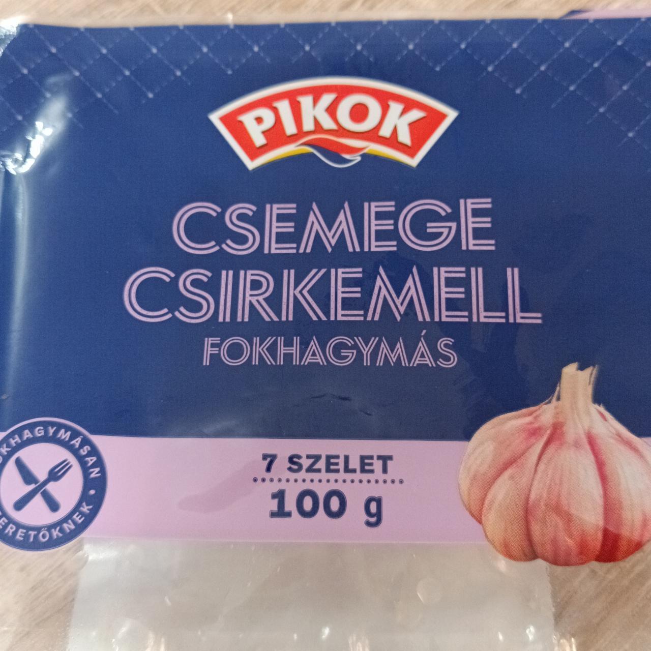 Képek - Csemege csirkemell fokhagymás Pikok