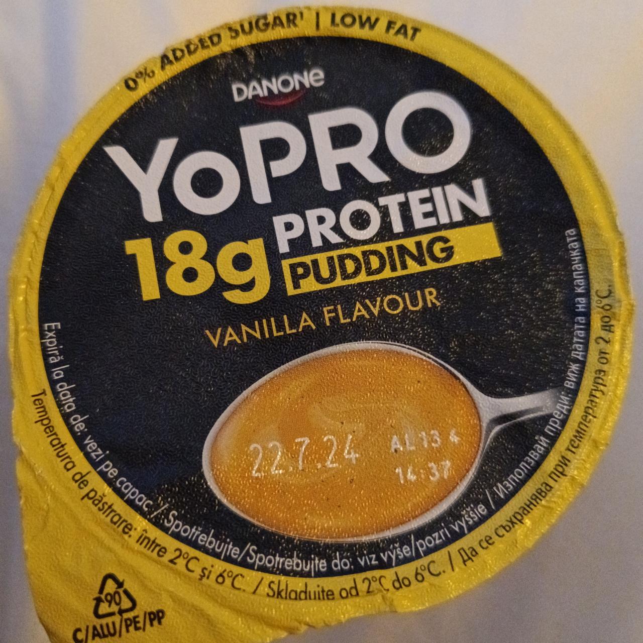 Képek - YoPRO protein pudding vanilia Danone