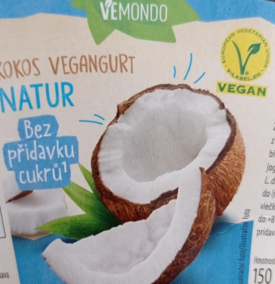 Képek - Kokos vegangurt natur Vemondo