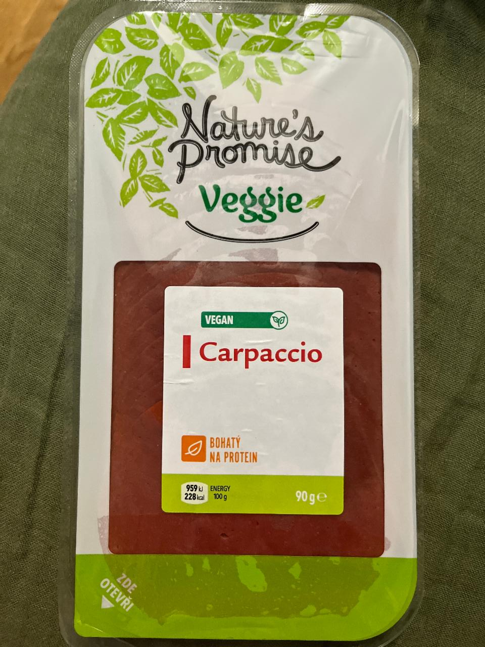 Képek - Vegan Carpaccio Nature’s Promise