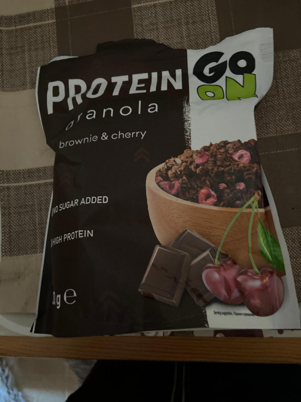 Képek - Protein granola Brownie & cherry Go On!