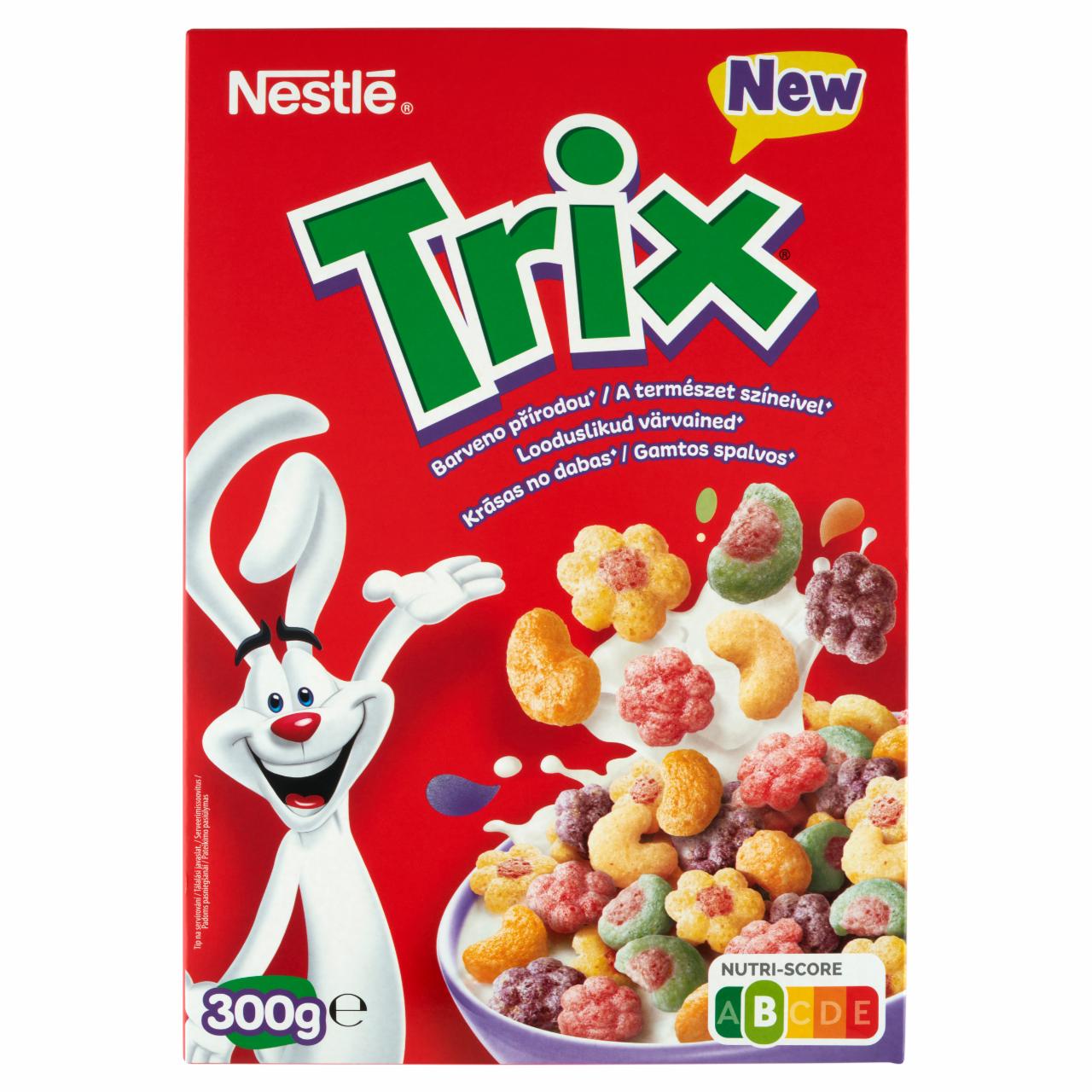 Képek - Nestlé Trix gyümölcsös ízű ropogós gabonapehely vitaminokkal és ásványi anyagokkal 300 g